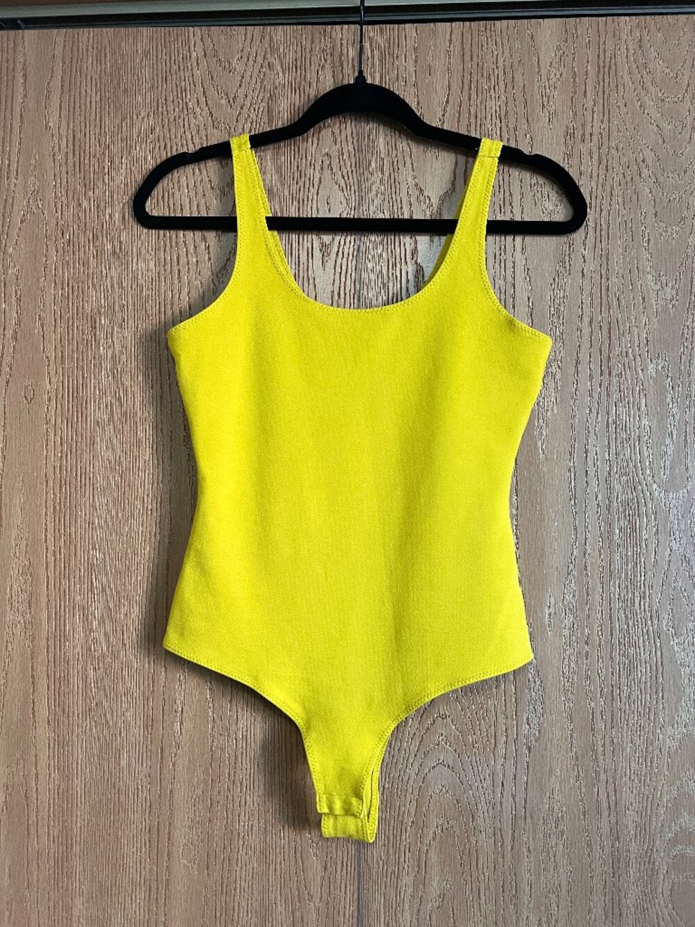 Stella Luce Chartreuse Scoop Neck Bodysuit